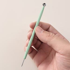 4-Piece New <b>Blackhead</b> <b>Extractor</b> Set Stainless Steel Vacuum Remover Plastic Handle Pointed Tip Acne Comedone Beauty Personal Care - Product Image 5