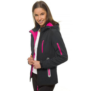 Most Popular OEM ODM Outdoor Women Waterproof Hooded Fleece Rain Hunting Softshell Jacket for Sale - Product Image 2