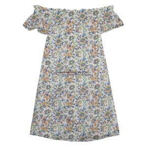 Nuevo Vestido de Verano 2026 Estilo Europeo y Americano, Sexy, Ajustado, Estampado, Transpirable, Corto, con Hombros Descubiertos - Product Image 1