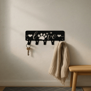 CIFbuy Modern Entryway Kitchen Bedroom Decor Novelty <b>Key</b> Holder <b>Wall</b> <b>Hook</b> Set <b>for</b> <b>Keys</b> Coats Towels Hats & Bags TikTok <b>for</b> Temu - Product Image 2
