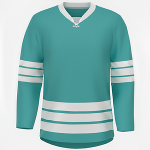 Jersey de Hockey sobre Hielo Transpirable de Alta Calidad, 100% Poliéster, Personalizable con Nombre de Equipo, Unisex - Product Image 5