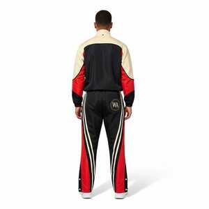 Custom Windbreaker Tracksuit Solid Sportswear Set Waterproof Nylon <b>Zip</b>-<b>Up</b> Streetwear Oversized Stand Collar Autumn 2 in 1 Design - Product Image 2