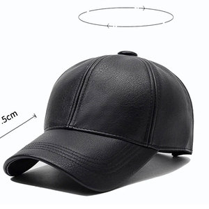 Gorra de Béisbol Econex Deportiva Unisex de 6 Paneles, PU Twill, Transpirable, Impermeable, Color Sólido, Cierre Ajustable, Deportiva, Casual, para Exteriores - Product Image 5