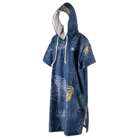 Poncho de sport Aropec réglable, léger, confortable, séchage rapide, couleurs numériques design, coton léger, équipement de plongée standard