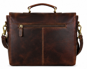 Gravs Classic Vintage Genuine <b>Leather</b> Messenger <b>Bag</b> Business Laptop Satchel Travel <b>Bag</b> Portable High Quality OEM ODM Wholesale - Product Image 5