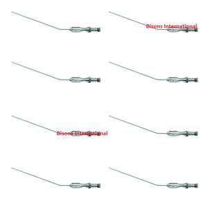 Tubo de succión Frazier Baron de acero inoxidable para uso médico al por mayor de BISONS, herramientas de succión para otorrinolaringología y neurocirugía - Product Image 3