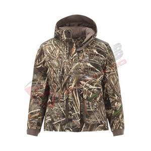 Sweat-shirt d'hiver à col montant et fermeture éclair pour hommes, impression personnalisée, poche longue à fermeture éclair, vestes de tir de chasse et de randonnée - Product Image 3