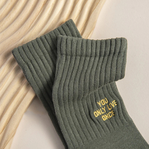 Calcetines de Algodón Peinado de Lujo para Hombre y Mujer |   Calcetines Duraderos, Elásticos, Transpirables y Cómodos para Uso Diario - Product Image 3