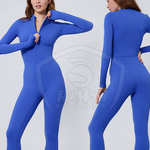 Combinaison de yoga pour femmes de haute qualité, faible MOQ, taille haute, en toile, écologique, imperméable, respirante, best-seller - Product Image 6