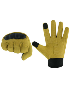 Guantes de Alto Rendimiento con Nudillos Reforzados de Fibra de Carbono, Puntas de Dedos Táctiles, Construcción Ligera y Duradera, Muñequera Segura, para Exteriores - Product Image 3