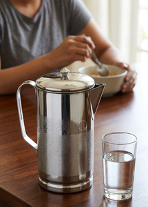 Eco-Friendly Sustainable Drinkware – Large Capacity Water Storage Decorative Stainless Steel <b>Jug</b> High Quality - Product Image 2