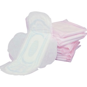 Serviettes hygiéniques en coton naturel de qualité export, matière douce pour la peau, prévention des éruptions cutanées, respirantes et confortables pour femmes, en vente - Product Image 5
