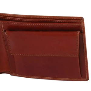 OEM/ODM Service Genuine Leather <b>Men's</b> Bifold <b>Wallet</b> Custom Logo Wholesale Blank Genuine Leather <b>Wallet</b> Ready <b>for</b> Custom Logo - Product Image 6