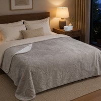 Colchón Térmico de Poliéster No Tejido de 200x180cm, Calentamiento Rápido y Silencioso para Cama, OEM/ODM