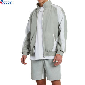 Conjuntos Deportivos Personalizados para Hombre, Chaqueta con Cierre y Logotipo Personalizado, Pantalones Cortos Deportivos de Nailon, Conjunto Cortavientos Unisex - Product Image 6