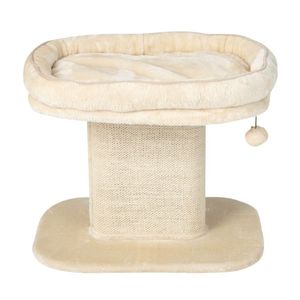 Albero per Gatti Moderno con Ampia Piattaforma Imbottita e Tiragraffi in Sisal - Product Image 1