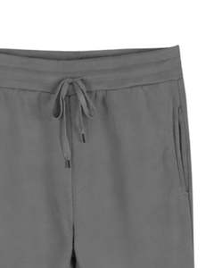 Conjunto de Sudadera con Capucha y Pantalones Deportivos Grises Estampados para Mujer, Sudadera de Forro Polar con Pantalones a Juego, Atuendo Informal de Invierno para la Calle - Product Image 5