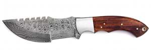 Handcrafted Damascus Steel Heavy Duty <b>Craft</b> <b>Tool</b> Wood Handle Metal Decor - Product Image 4