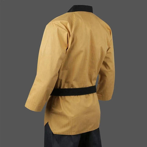 Uniforme Clásico de Karate con Logotipo Frontal, 100% Algodón, Tela Transpirable, Diseño Cómodo para Sesiones de Práctica Regulares - Product Image 5