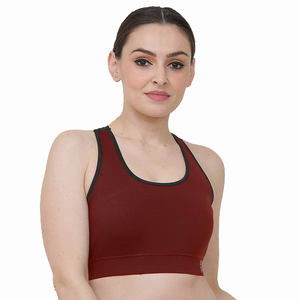 OEM Sports Bra for Women With Padded Yoga Crop Tank Tops Fitness Workout Running Bra Made in Pakistan Customized Sports Bra - Product Image 4