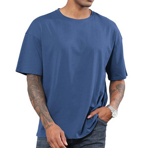 Nouveau T-shirt pour homme 100% coton, haute qualité, design personnalisable, écologique, respirant, coupe ample, vêtement décontracté - Product Image 4