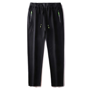 Pantalon de jogging confortable pour homme – Pantalon en molleton avec revers côtelés, coupe slim, taille élastique, vêtement décontracté, vente en gros OEM/ODM - Product Image 3