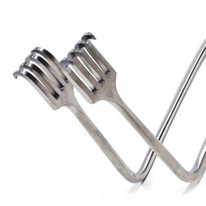 Retractor Quirúrgico Manual de Acero Ortopédico Zelpi de Doble Curvatura Extendido para Tejido Profundo, Aprobado por CE ISO, de Dentavex Corporation DC-S-9 - Product Image 3