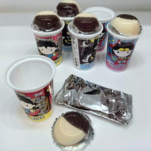 Biscotti a Bastoncino per Bambini Personalizzati all'Ingrosso, Deliziosi Biscotti con Crema al Cioccolato e Salsa al Cioccolato - Product Image 5