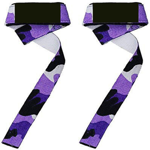 Sangles de musculation robustes CLOVIX SPORTS en coton avec support pour les poignets, sangles d'entraînement de gym, logo personnalisé - Product Image 1