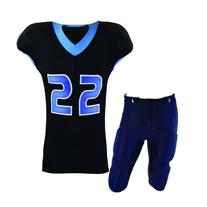 Ensemble de maillots de football américain Patriots, imprimé orange et vert, pantalon respirant, équipement de performance, col en V, manches courtes, pour hommes adultes - Product Image 5