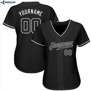 เสื้อเบสบอล OEM แบบสั่งทำพิเศษ พร้อมชื่อและหมายเลข สำหรับทีมกีฬา สั่งซื้อจำนวนมาก - Product Image 3