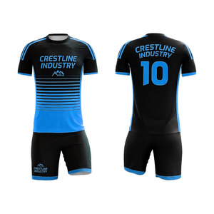 Ensemble de maillots de football personnalisés, uniforme de football respirant, vêtements de sport d'entraînement haute performance, kit d'équipe de football - Product Image 3