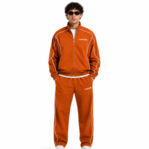 Men's Full Zip Windbreaker Jacket <b>Set</b> for Running and Travel - Product Image 3