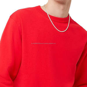 Venta al por mayor personalizado pesado Casual pulóver sudaderas de los hombres de gran tamaño de cuello redondo estilo de invierno de talla grande suéteres sudaderas con capucha - Product Image 3