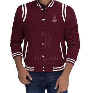 Chaqueta de béisbol de invierno para hombre con estilo y logotipo personalizados, chaqueta de béisbol para hombre de alta calidad hecha en Pakistán - Product Image 4