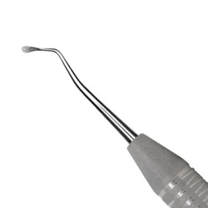 Excavateur dentaire ovale n°18W, 1,5 mm, en acier inoxydable, cuillère de restauration pour l'élimination des caries, instrument d'excavation - Product Image 4