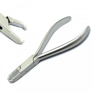 Vertical Indent Plastic Curved Tip Eco-Friendly Fashion Eyebrow Use Thermal Forming Aligner Retainer <b>Pliers</b> High - Product Image 3