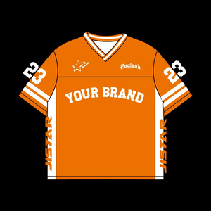 High Quality Customizable Teamwear American Football Jerseys <b>T</b>-<b>Shirts</b> Plus Size Summer Breathable Quick Dry Heat-Transfer - Product Image 5