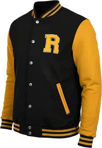 Unisex Casual Spring Satin Windbreaker 100% Cotton <b>Waterproof</b> Breathable Quick Dry <b>Thin</b> Athletic Varsity <b>Jacket</b> Front Logo - Product Image 3