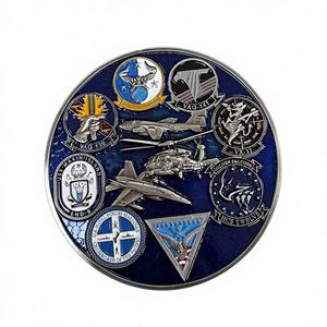 Monedas de Metal Esmaltadas Suaves Personalizadas con Acabado Brillante en Níquel Negro, Oro, Plata y Cobre - Product Image 3