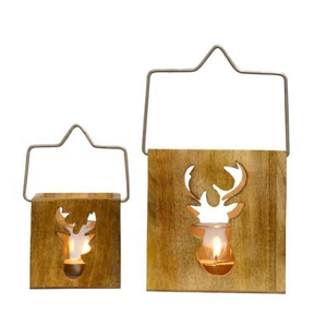 Bougie de Noël en bois avec poignée en corde, découpe en forme de cœur, nouvelle arrivée, produit décoratif pour mariage et Noël, en vente - Product Image 3