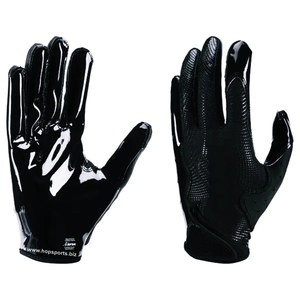 Guantes de fútbol americano con logotipo personalizado, de alta calidad, con agarre adhesivo en la palma, profesionales, para fútbol americano universitario. - Product Image 3