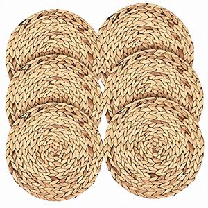 Handmade Water Hyacinth Mats Bohemian Design Eco-Friendly Dining <b>Table</b> Decor High Quality Bulk Durable Non-Slip Customized Color - Product Image 3