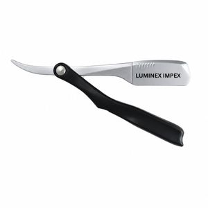 Professional Shavette Straight Razor Stainless Steel Barber Razor Replaceable Blade Holder Custom Logo OEM - Product Image 1