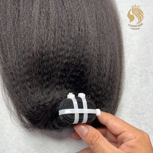 Extensiones de cabello humano rizado recto sin procesar de 8-40 pulgadas de cabello humano sin procesar - Product Image 3