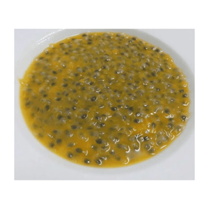 Purée de fruit de la passion surgelée IQF en bloc, 100% naturelle, origine Vietnam, approvisionnement en vrac - Product Image 1