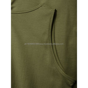 <b>Men's</b> Cotton Gym Stringer Tank <b>Tops</b> Fitness Cut Bodybuilding Vest for <b>Muscle</b> Training Workout Clothing - Product Image 3