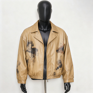 ARTIZ INTERNATIONAL Custom Genuine <b>Leather</b> <b>Jacket</b> <b>Men</b>/Womens Unisex Windproof Eco-Friendly Winter Streetwear - Product Image 6