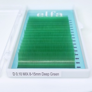 ขนตาปลอมแบบแยกชิ้นถาดใส่ขนตาปลอมแบบสีดำ CC D DD - Product Image 4