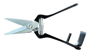 Cisaille à sabots réutilisable à poignée noire avec lame dentelée pour l'élagage des sabots des moutons et des chèvres, instrument vétérinaire - Product Image 5